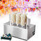 bcomedrag 5 Heads/8 Heads Commercial Electric Wine Glass Polisher,Glass Washer Machine,With 58 Degree High Temperature Drying Function,for Hotels/Caterers/Bars/Restaurants,8heads