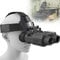 RYUUZA Helm Nachtsichtgerät, Infrarot HD Nachsichtbrille 300m, Nachtsicht Fernglas Jagd mit 1080P Foto und Video, 4-facher digitaler Zoom für Jagd und Überwachung