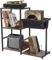 Großer Plattenspielerständer, Retro-Plattenspieler-Schrank mit Vinyl-Aufbewahrungstisch, LP-Display-Regal und Magazinhalterschlinge