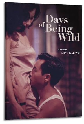 TeDe Wong Kar-wai Kunstdruck auf Leinwand, Motiv: Days- Being Wild