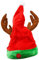 kowaku Weihnachtsmütze mit beweglicher Weihnachtsmütze, elektrische Mütze, tanzende Weihnachtsmütze für Festival, Kinder, Freunde, Stil c