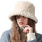 Damen Winter Fuzzy Faux Fur Bucket Hat Slouchy Warmer Fisherman Hüte Für Frauen Warme Kappe Eimerhut Damen Winter Flauschiger Anglerhut Bucket Hat Teddy