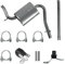Schalldämpferset Auspuff Mitteltopf für A4 B7 2004-10/2007 1.6
