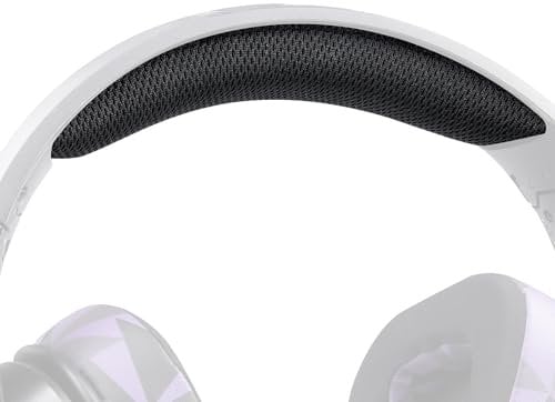 SOULWIT Replacement Headband Pad Kit for Logitech G633/G633S/G933/G933S/G935 Headphones,Headset Head Band Top Cushion Cover Repair Part, Easy DIY Installation - Black