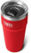 YETI Rambler Cup, Vacuum Insulated Stainless Steel Stackable Cup with Magslider Lid, Rescue Red, 30 oz (887 ml)