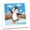 Pinguin Diamond Painting kinder mit Rahmen,Pinguin 5D Diamond Art Anfänger Bilder Kinder,Diamant Painting Home Decor Geschenk für Kinder ab 6 Jahren(15x15cm)