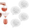 vcsjw Likörfilter 4 Stück,Feines Sieb Filter,200/300/400/450 Mesh Küchensieb,Nylon Sieb Fein,Weinfilter,Trichter Sieb,Kunststoff Feinmaschiger Filter für die Filterung von Milch,Saft,Wein,Sojamilch