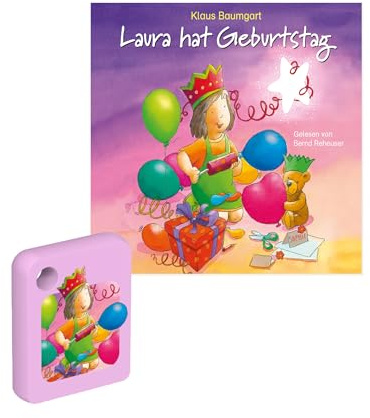 Galakto Audio-Token: Lauras Stern - Laura hat Geburtstag | Hörspiel für Kinder ab 4 Jahren, Spielzeit ca. 25 Minuten