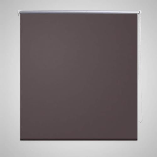 Haus & Garten, Dekoration, Fensterbehandlungen, Fensterrollos und Schatten, Rollo, Verdunkelung, 140 x 175 cm, Kaffee
