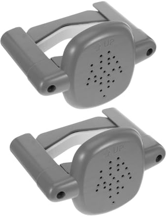 Mobestech 2pcs Gate Railing Connectors for Childproof Banister Adapter Handrail Anchors for Stair Safety Outdoor Indoor Use Noise-reducing Stair Post Fittings