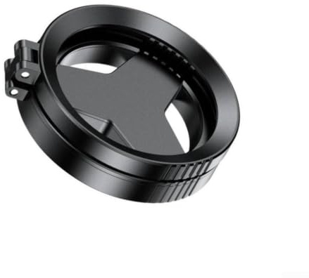 Filtro CPL per telefono 52 mm polarizzatore circolare con panno – lente di riduzione dei riflessi per smartphone – creazione di contenuti per vlogging da viaggio nero (1 pezzo)