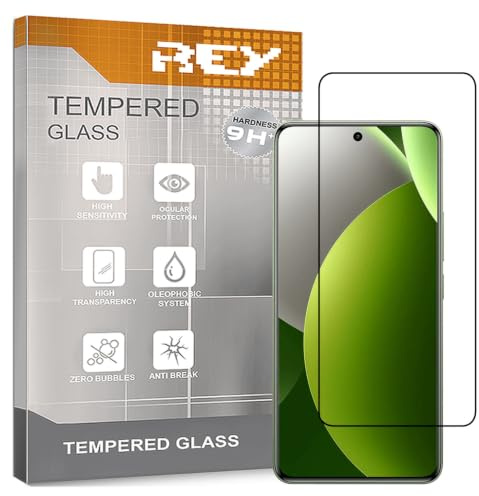 2X Protector de Pantalla Curvo 3D para XIAOMI REDMI Note 15 4G/5G, Negro, Protección Completa, 3D / 4D / 5D
