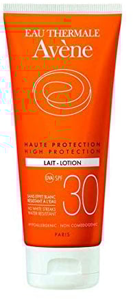 Eau thermale Avene - Leche de protección solar SPF 30, 100 ml