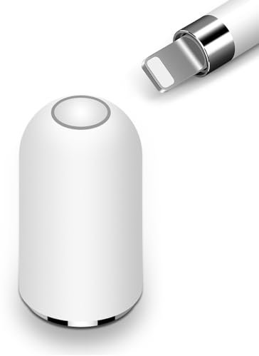 ACOCOBUY Compatible Apple Pencil Cap Replacement for 1st Generation iPencil with Magnetic for iPad Pro 12.9/10.5/9.7 Inch