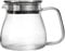 Tea Expert Easy Glass Teapot 450ml - Elegant Loose Tea Pot with Built-in Tea Strainers - Durable, Hand-Blown Glass - Easy to Use Tea Strainers - by The Tea Makers of London