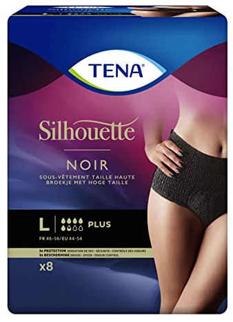 TENA Silhouette Plus L noir Inkontinenz