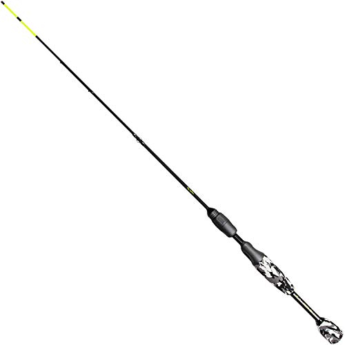 FISHN Frozen Eisangel – Eisrute – Eisangelrute – Länge: 80cm – hohe Belastbarkeit – handlich und leicht – Carbon - zum Angeln auf alle Fischarten wie Raubfische - Hecht, Barsch Zander, Forelle