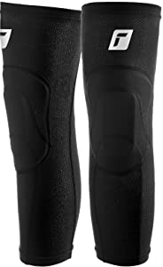 Reusch Herren Torwart Supreme Knee Protector Sleeve, Fußball Torhüter Knieschoner gepolstert Bandage Kompression für Erwachsene Kinder Jugend zur Vermeidung von Verletzungen