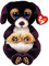 Ty Beanie Boos Baby Schwarzer Hund Ranger - 15 cm, 2009301, Braun/Schwarz