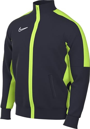 NIKE DR1681-452 M NK DF ACD23 TRK JKT K Jacket Men's OBSIDIAN/VOLT/WHITE Size L