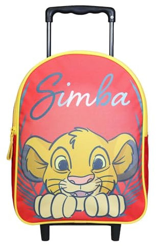 Bagtrotter Zaino rotante 31 cm Disney Il Re Leone Simba Rosso