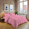 MistyMorning Plain Duvet Cover sets, Soft & Premium quality Bedding & Linen, Egyptian Cotton with 200 Thread Count. (Pink, King)