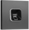 EKEY 204705 sLine Fingerprintset (Fingerprint, Siedle Vario Sprechanlagenmodul Anthrazitgrau, Controller), Biometrische Zutrittslösung für Türsprechanlage Siedle, 0,4 W, 12-24 V, Schwarzer Fingerprint