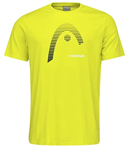 HEAD Unisex Kinder Club Carl Jr, Gelb, 164 T-Shirt, Gelb, 164 EU