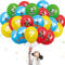 Mario Luftballons Set, 40 Stück Mario Party Geburtstags Luftballons, Mario Latex Luftballons, Mario Ballon, Mario Latex Ballons, Mario Bros Ballons, Su-per Mario Theme Party Dekorationen