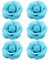 iSpchen Damen Brosche,6 Stück elegante Vintage Kamelien Blumen Broschen Ansteckblume Haarspangen Blumen Corsage Pins Haarschmuck Kleidung Dekorative Anstecknadel für Kleider,Hüte Anstecker Kragen