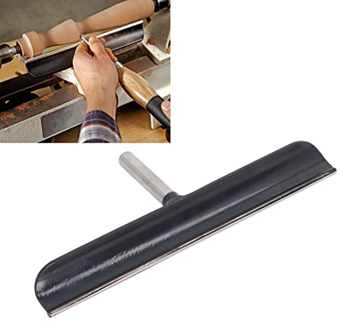 DEWIN Poggiautensile per Tornio, Portautensili per Tornio Lavorazione del Legno in Acciaio Inossidabile da 30 cm, Utensili da tornio Tipo T con Gambo Poggia Utensile da Tornio