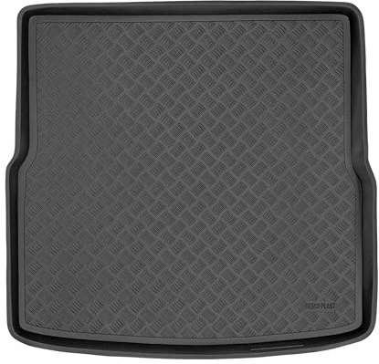 MOTOS Kofferraumwanne Kofferraummatte passt für Volkswagen Golf VI 2009-2013 Kompletter Schutz für Ihr Auto bei Allen Wetterbedingungen mit perfekt passenden kofferraummatten