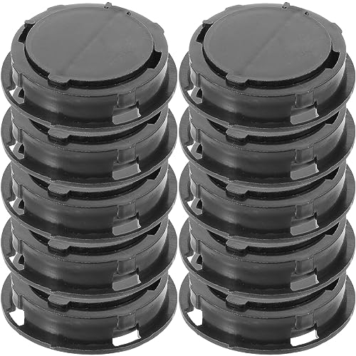 VILLCASE 20 Stück Sparschwein-Stecker Sparschwein-Stopper Ersatz-Spardose-Stecker Schwarz Sparschwein-Stecker Abdeckung Gummistopfen Stopfen Für Geld-Spardose Schwarz