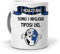 PALLE MONDO Regalo originale. Idea da regalare. Tazza I nerazzurri sono i migliori tifosi del mondo. Ceramica 350 ml.