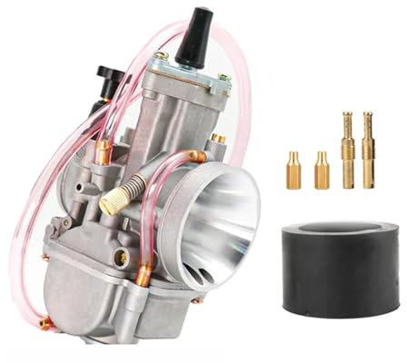 Viviance Carburatore Moto compatibile con PWK 21-34MM 2T 4T Carburatore Moto Con Power Jet compatibile con Yamaha Koso ATV Quad UTV - 28MM