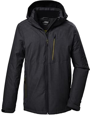 Killtec Herren Kow 7 Mn Jckt Funktionsjacke/Outdoorjacke mit abzippbarer Kapuze