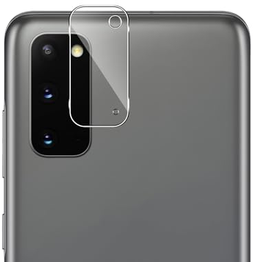 QULLOO Kamera für Panzerglas Kompatibel mit Samsung Galaxy S20 Kameraschutz Schutzfolie, 9H Hartglas Kamera Linse Glas Camera Protector Folie Panzerfolie