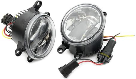 gongxini Nebelscheinwerfer Für Toyota Aygo 2012-2018,Front Bumper Beleuchtung Nebelscheinwerfer-Baugruppe,Transparent Shell