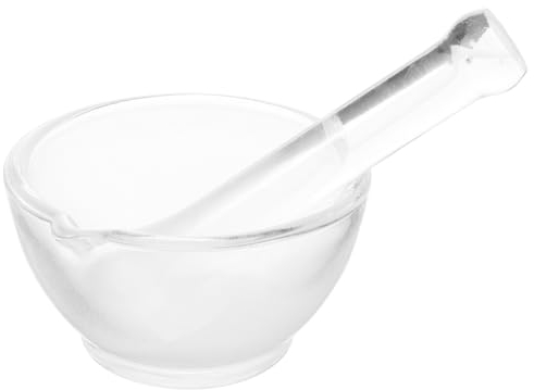 ORFOFE 1 Ensemble De Pot De Broyage De Mortier Chimique Pour Laboratoire Mortier Domestique Presse-Purée Bol De Broyage Pour Pot Chimique Bol De Broyage De Médicaments