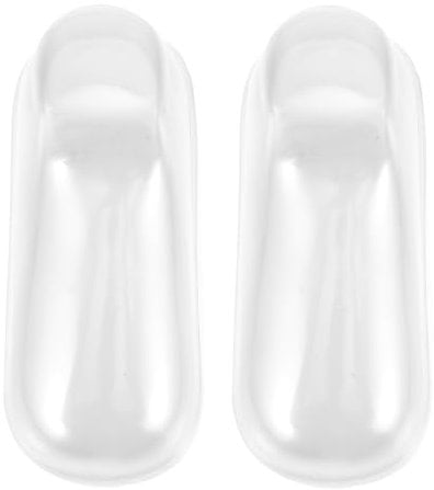 SAFIGLE Baby Shoe Mold Set 10 Pcs Transparent Baby Foot Model Durable Pvc Toddler Shoe Holder for Infant Socks and Display