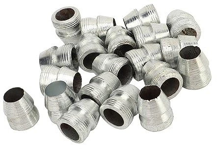 20 Stück Sicherheits-Rundaxt-Griffkeile, Stahlhammer-Spaltaxtkeil Hammer-Axt-Schlittengriff (16mm)