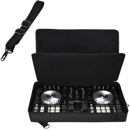 Janjunsi Tragbare Tragetasche für Pioneer DJ DDJ-SR2/DDJ-SR für Native Instruments Traktor Kontrol S4 Mk3 für Hercules DJ Control Inpulse 500 DJ Controller Tragen Tasche mit Schulterriemen