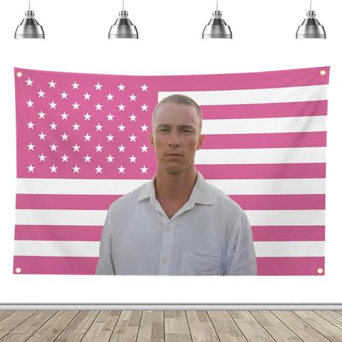 DrewStarkey Drapeau américain | 0,9 x 1,5 m | Drapeau mural Drews | Drapeau en polyester avec œillets en laiton | Tapisserie murale pour décoration d'intérieur, fêtes