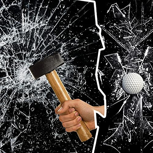 Shackcom Glass Safety Film 2 Rolls 44 X 300CM, 4 Mil Clear Window Film | Self Adhesive, Anti-shatter, Glass Protection Security Film for Home, Office and Car