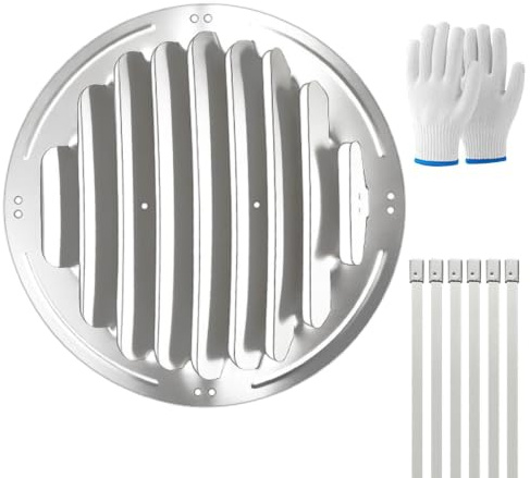 Deflettore d'aria unità esterna climatizzatore Schermo Protettivo | Deflettore Aria Condensatore Split Per Modifica Pompa Di Calore Balcone Giardino Terrazza Casa Domestica
