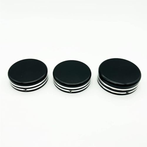 Fourche de Moto Cache-écrous de Fourche supérieurs de Moto, CNC, adaptés aux Harley Sportster XL883 1200 1988-2013 Dyna 06-17(Black Chrome)