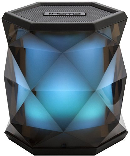 iHome iBT68 Color Changing Rechargeable Bluetooth Wireless Speaker with Handsfree Speakerphone