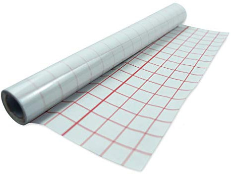 33CM x 3M Self Adhesive Covering Film Super Clear Sticky Back Plastic Film Grid Cover Books