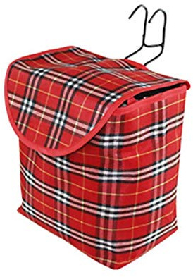Foldable Bicycle Handlebar Basket Electric Scooter Storage Bag Cycling Square Cage Phone Holder with Hook Bike Basket Dog Cat Pet Carrier Waterproof