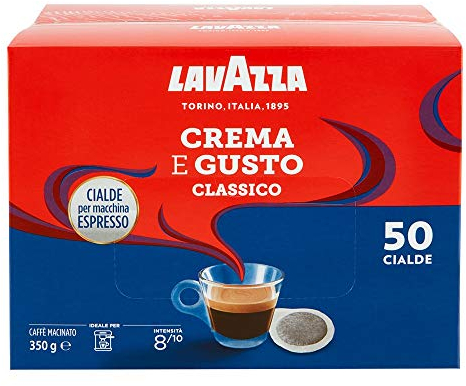 Lavazza Espresso Crema E Gusto Box Lot de 3 boîtes de 50 dosettes de café Café Café